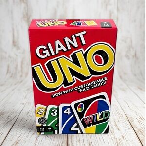 🪸 5/25 GAINT UNO Family Card Game, 108 Oversized Cards NEW